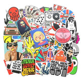 50 Pcs Fashion Graffiti Stickers