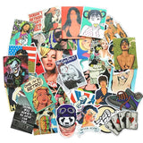 50 Pcs Fashion Graffiti Stickers